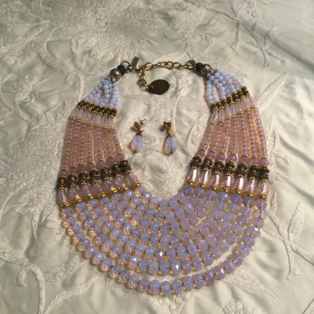 Designer Marsha Archer necklace.